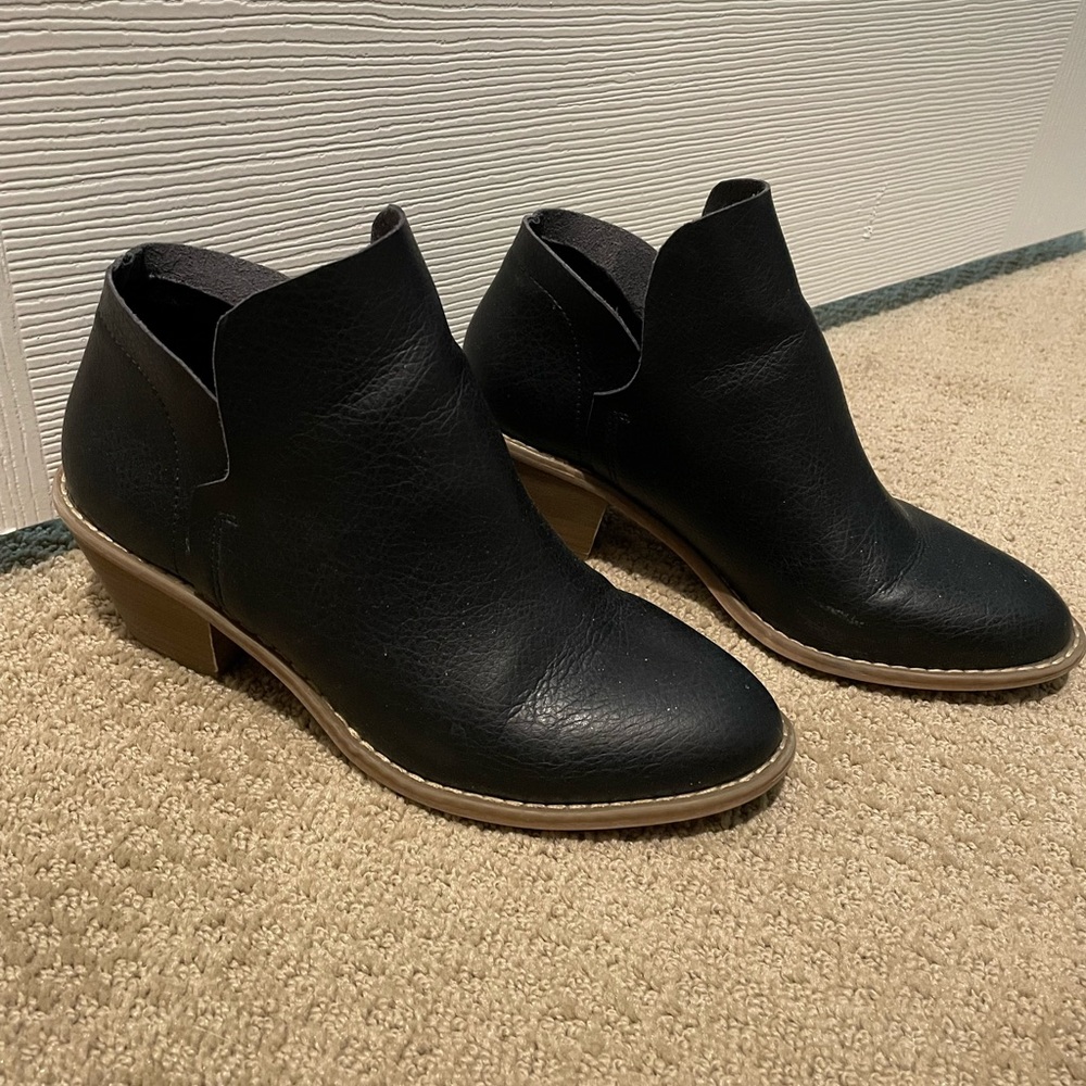 Black Heeled Booties